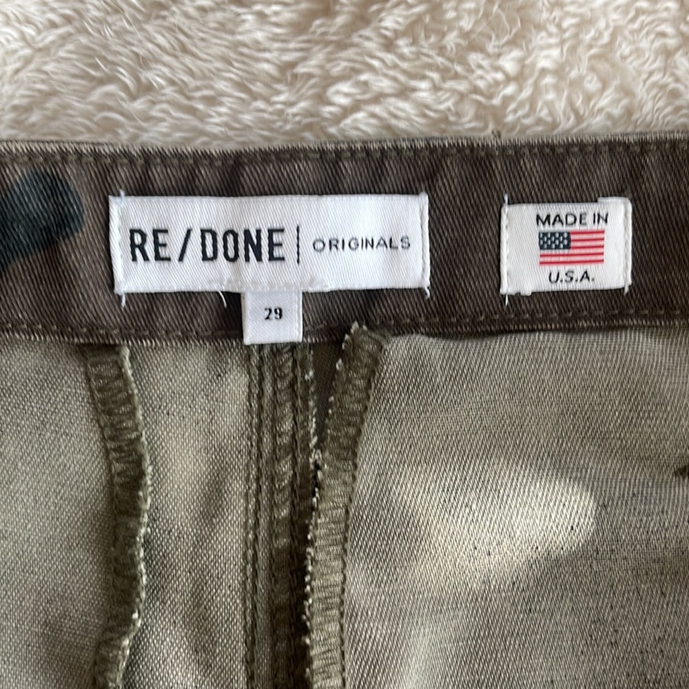 RE/DONE CAMO CARGO PANTS - Picture 3 of 8